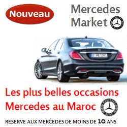 Mercedes occasion au Maroc
